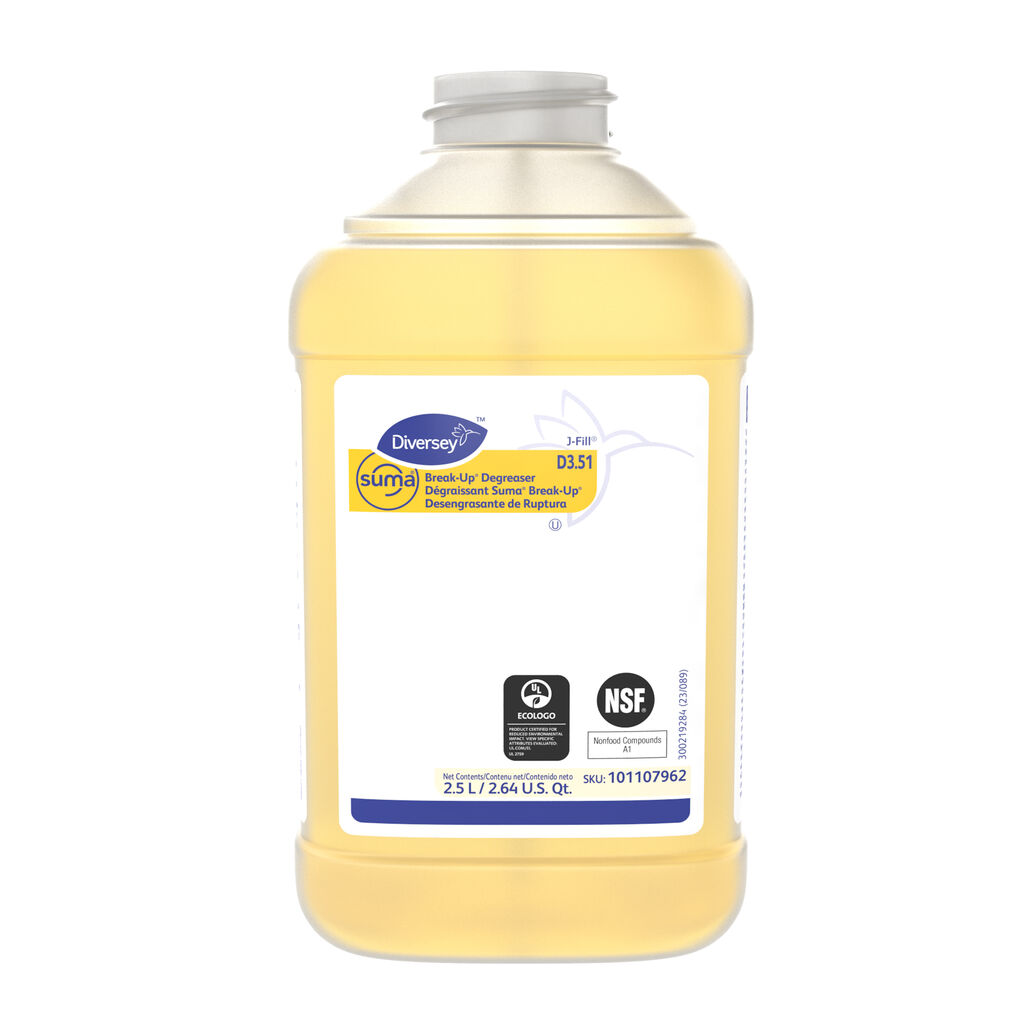 Suma® Break-Up® Degreaser D3.51, 2.5L, J-Fill® / QuattroSelect®, 2/CT